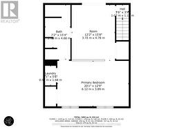 800 sqft Primary Bedroom, Ensuite, W/O to Deck -