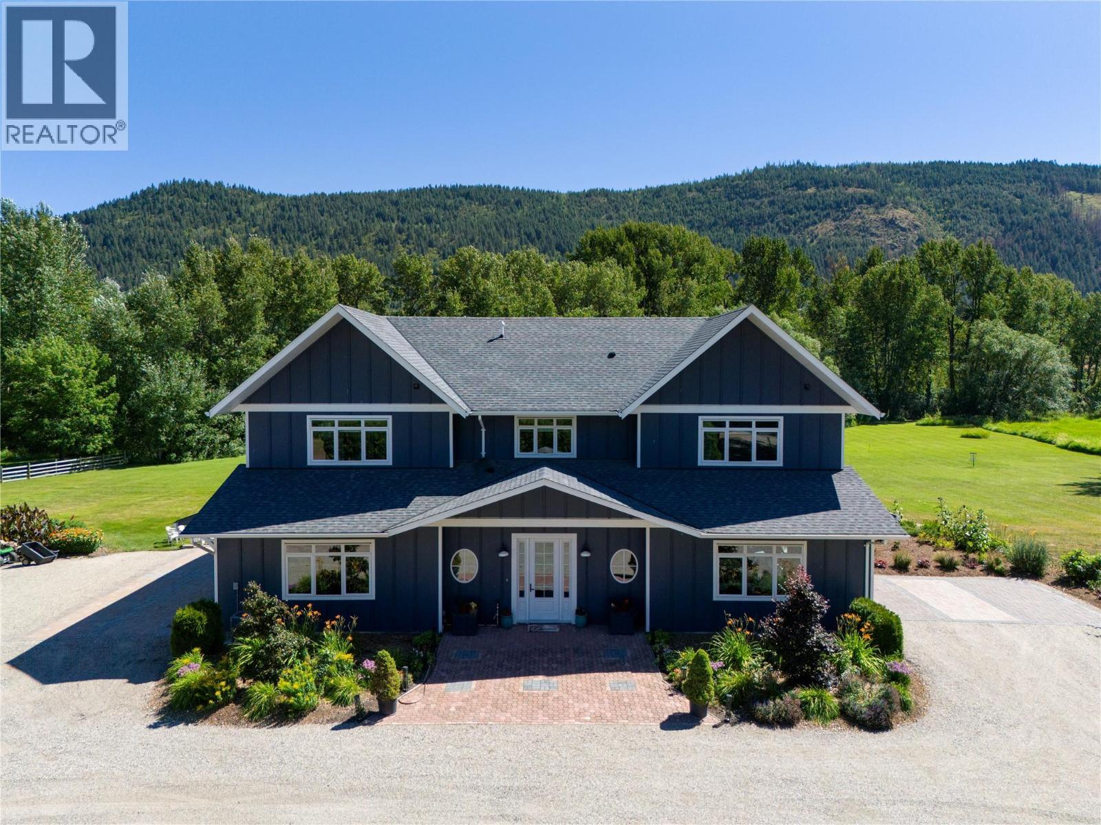 Welcome home! - 6984 Highway 6, Coldstream, BC - Outdoor With Facade
