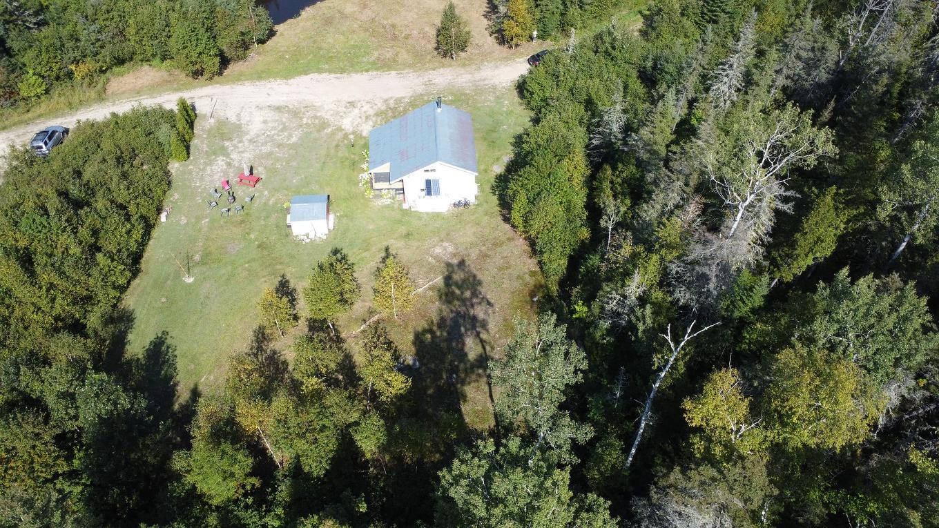 Aerial photo - 104 Ch. De L'Étang, Petit-Saguenay, QC - Outdoor With View