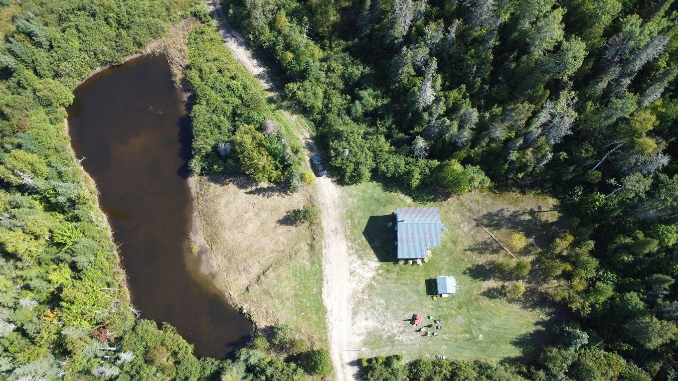 Aerial photo - 104 Ch. De L'Étang, Petit-Saguenay, QC - Outdoor With View