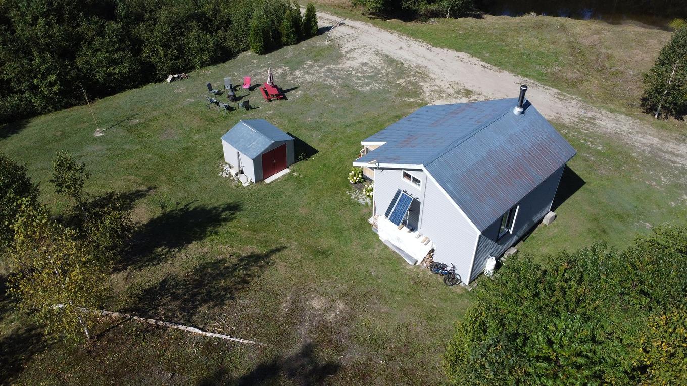 Aerial photo - 104 Ch. De L'Étang, Petit-Saguenay, QC - Outdoor With View