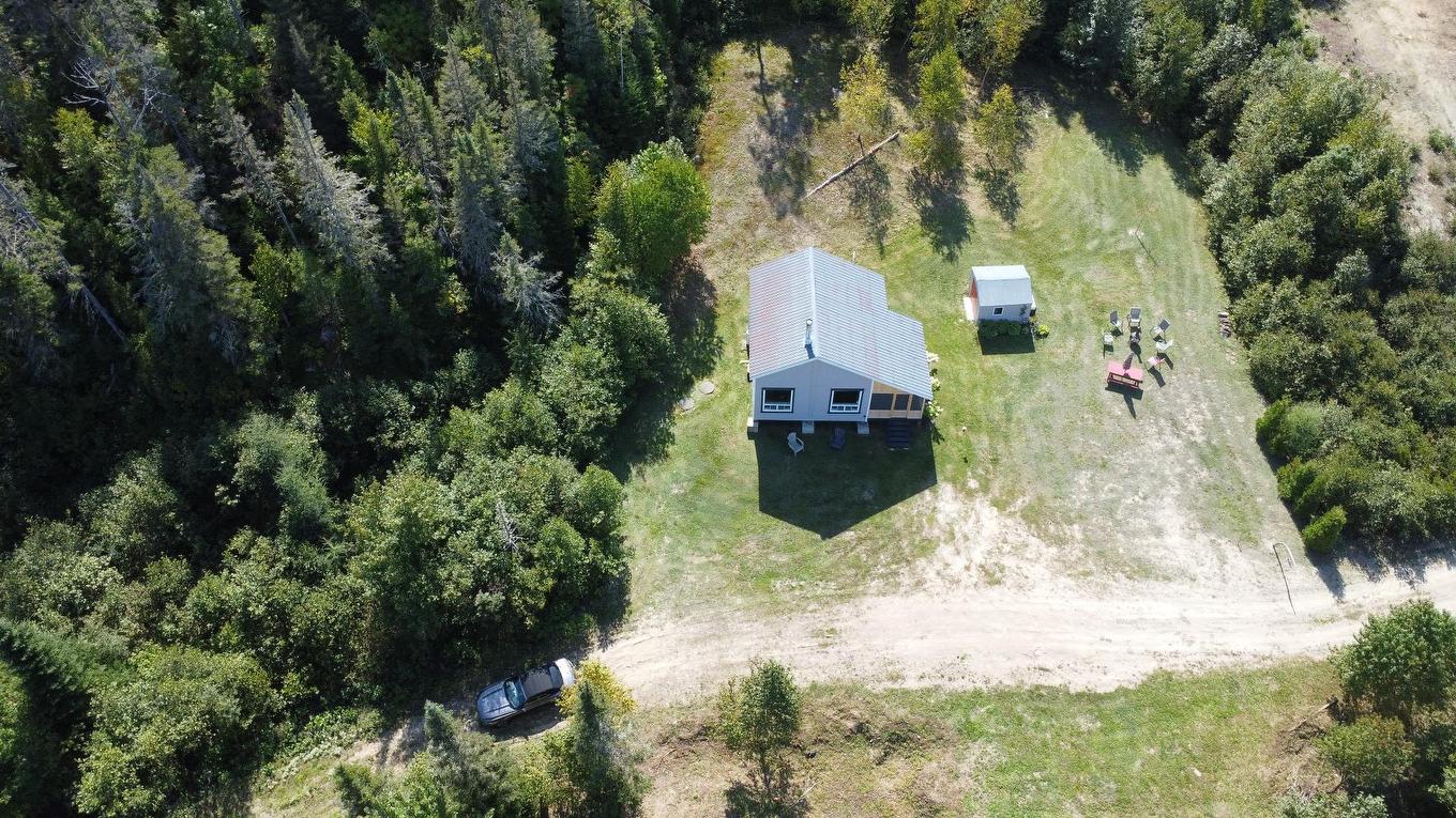 Aerial photo - 104 Ch. De L'Étang, Petit-Saguenay, QC - Outdoor With View