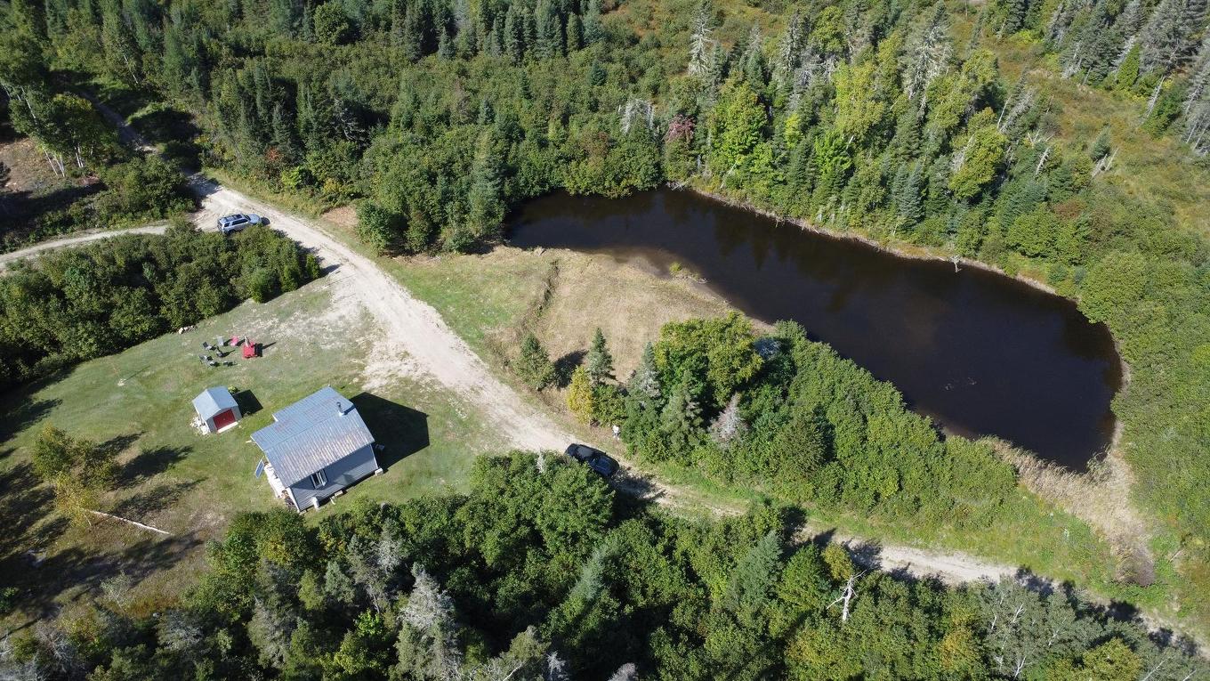 Aerial photo - 104 Ch. De L'Étang, Petit-Saguenay, QC - Outdoor With View