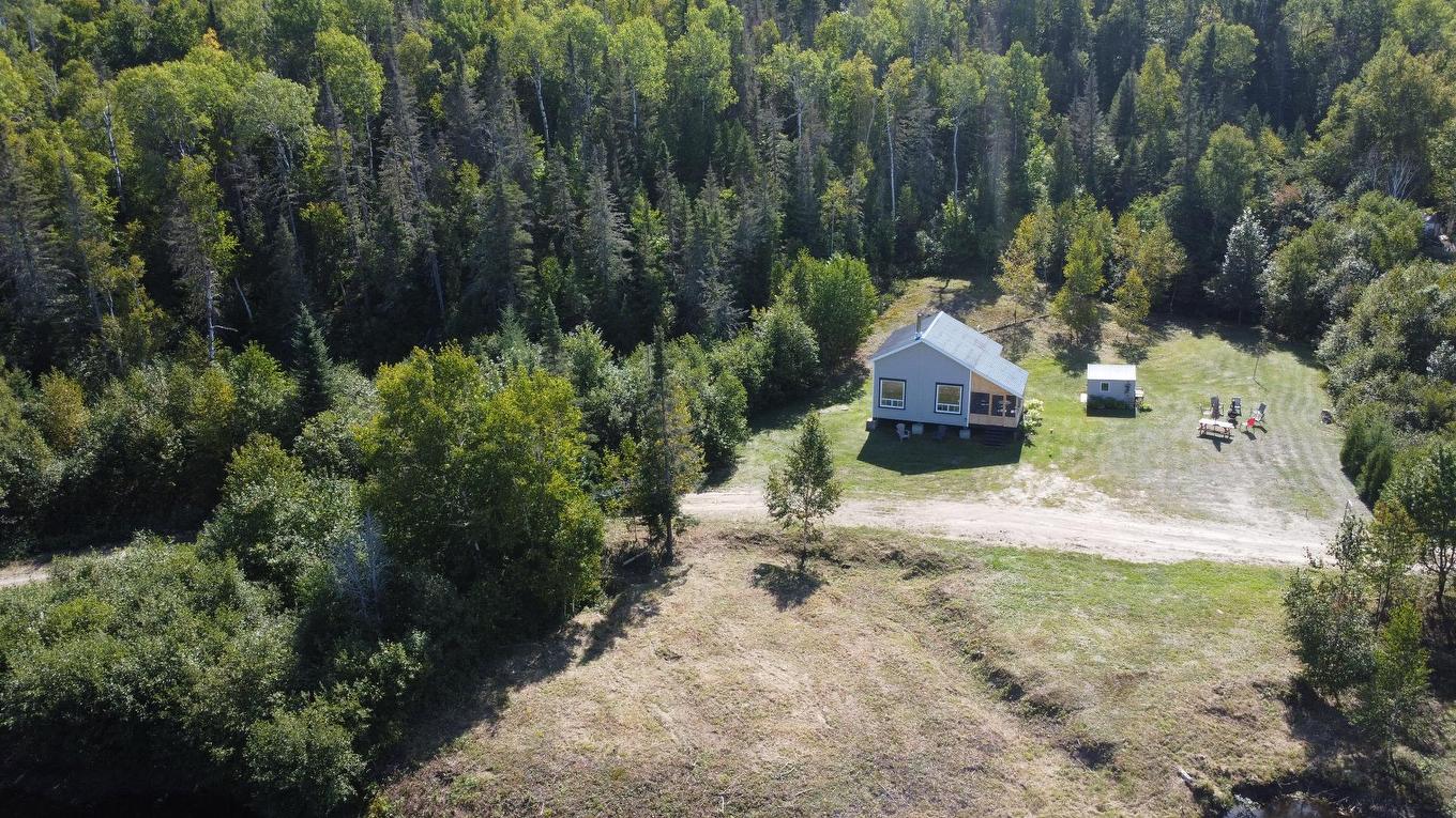 Aerial photo - 104 Ch. De L'Étang, Petit-Saguenay, QC - Outdoor With View