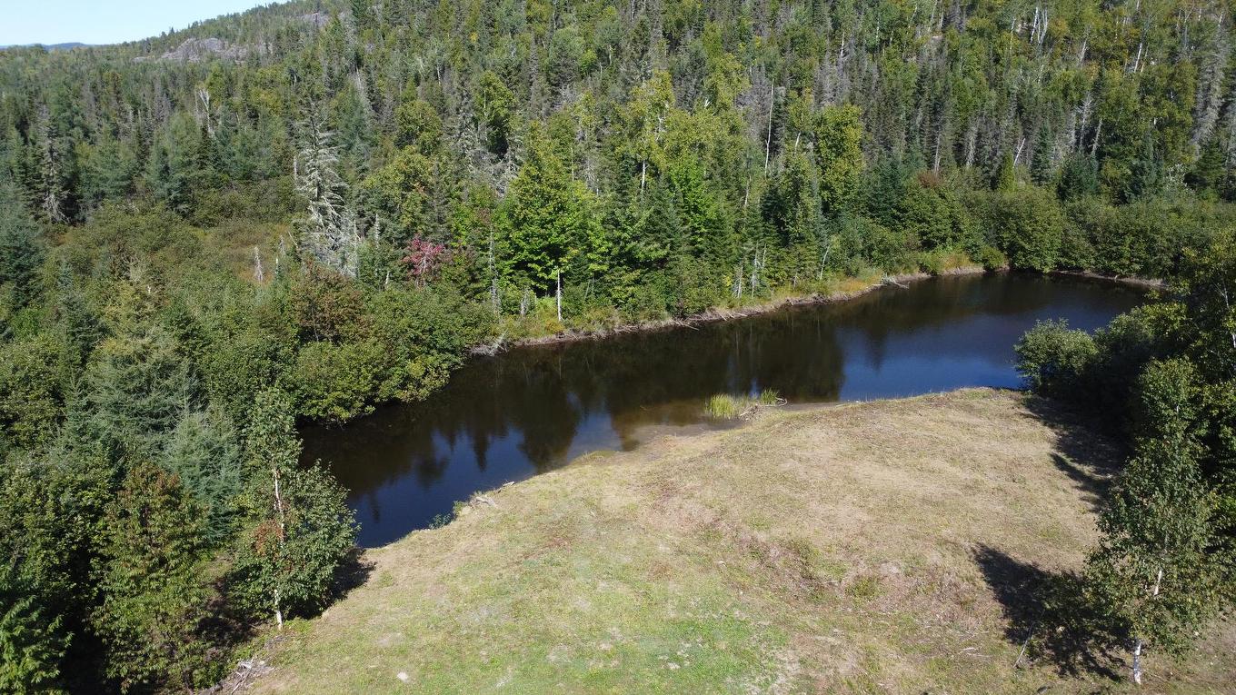 Aerial photo - 104 Ch. De L'Étang, Petit-Saguenay, QC - Outdoor With Body Of Water With View