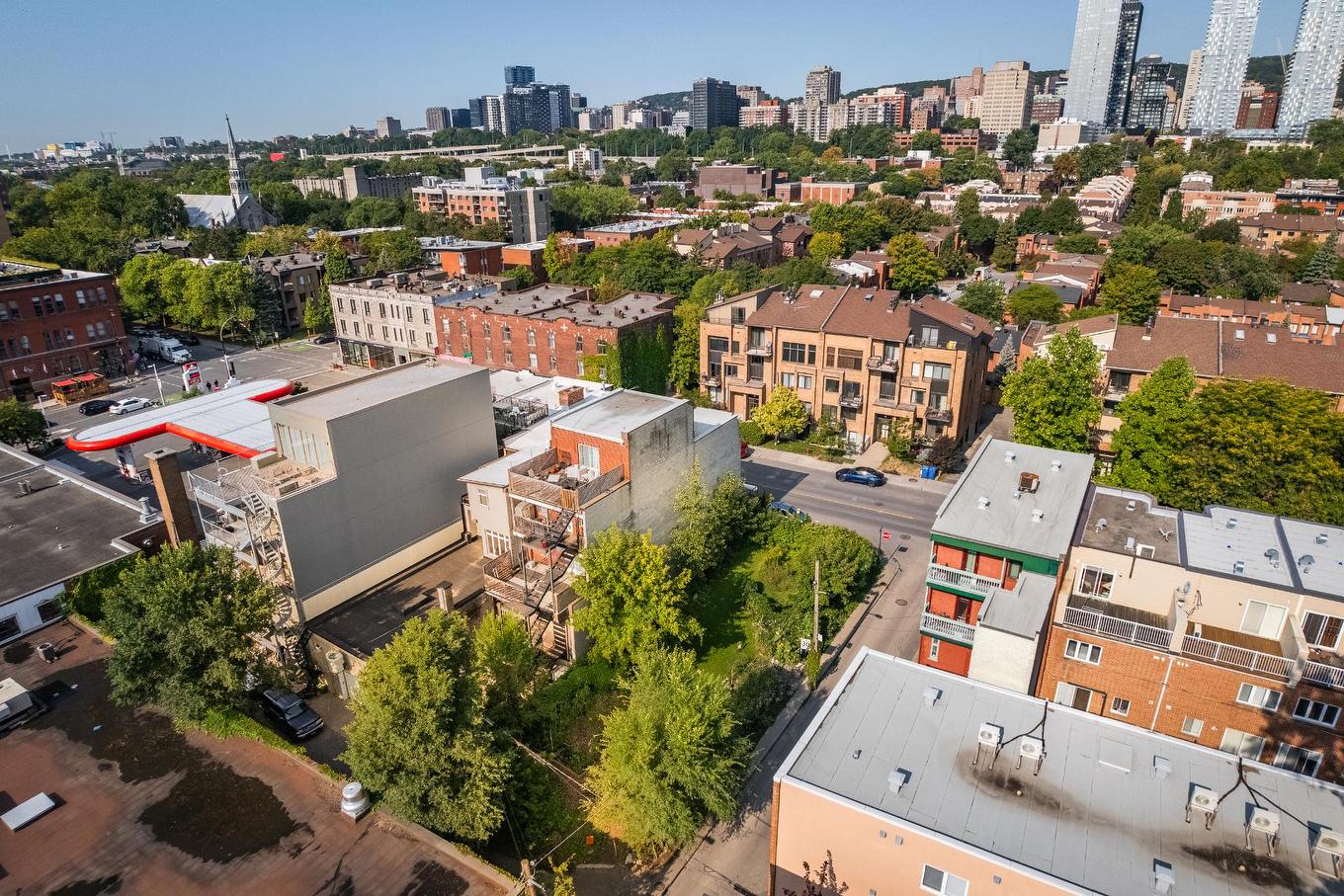 Photo aérienne - 473 Rue Lusignan, Montréal (Le Sud-Ouest), QC - Outdoor With View