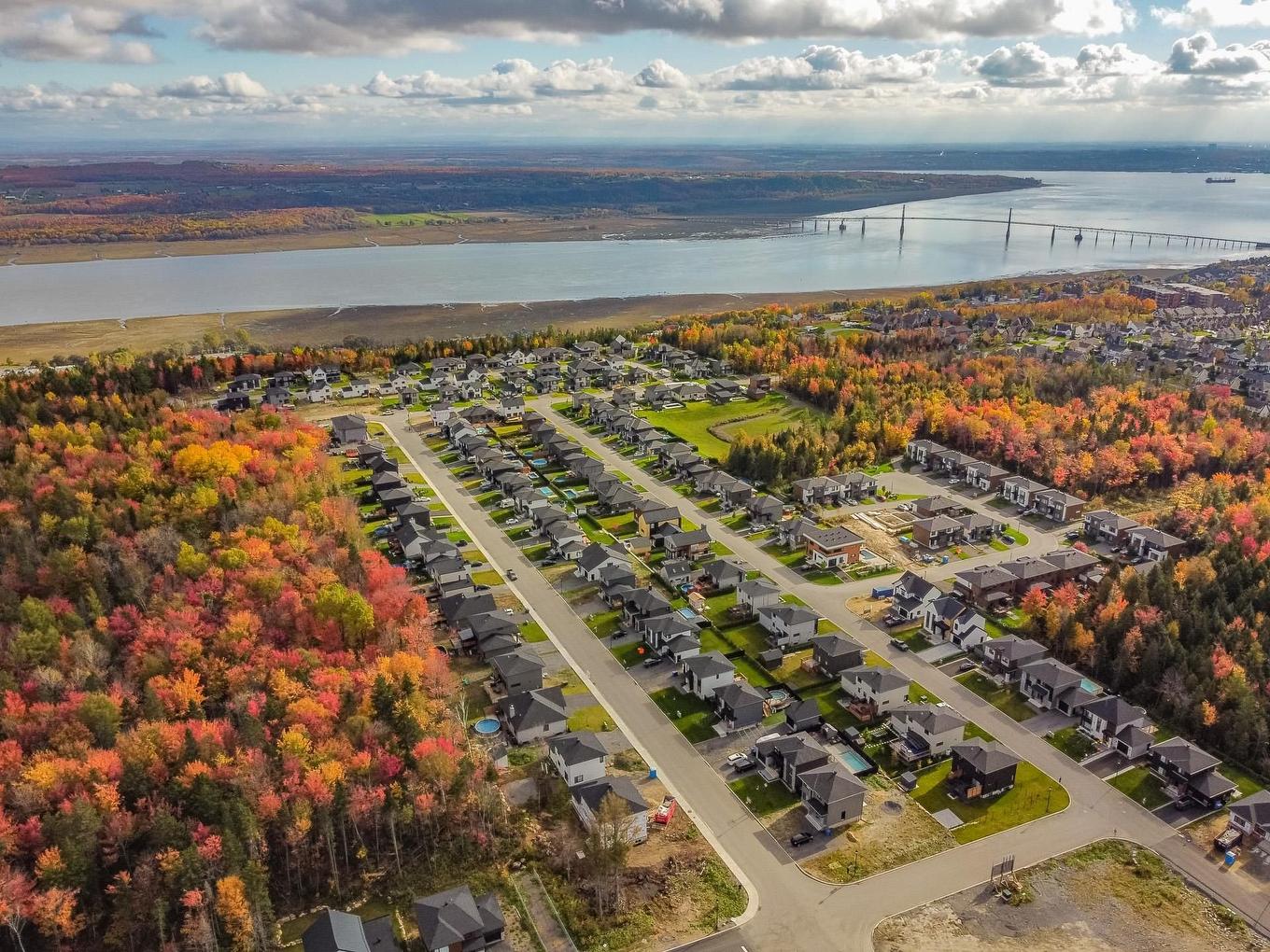 Photo aérienne - 70 Rue De La Traverse, Boischatel, QC - Outdoor With Body Of Water With View