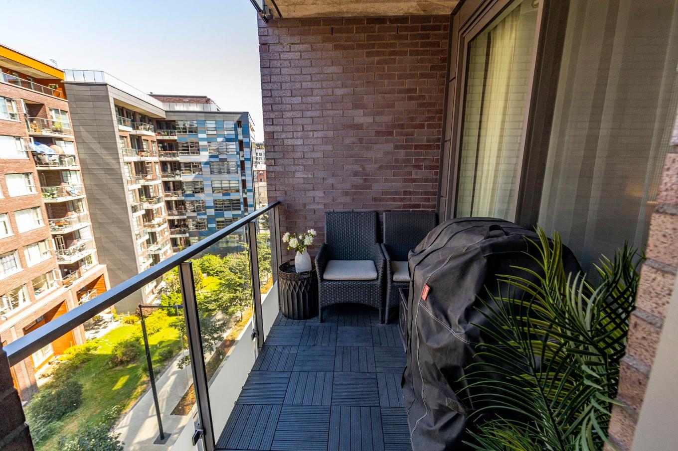 Balcon - 621-2000 Rue Des Bassins, Montréal (Le Sud-Ouest), QC - Outdoor With Balcony With Exterior