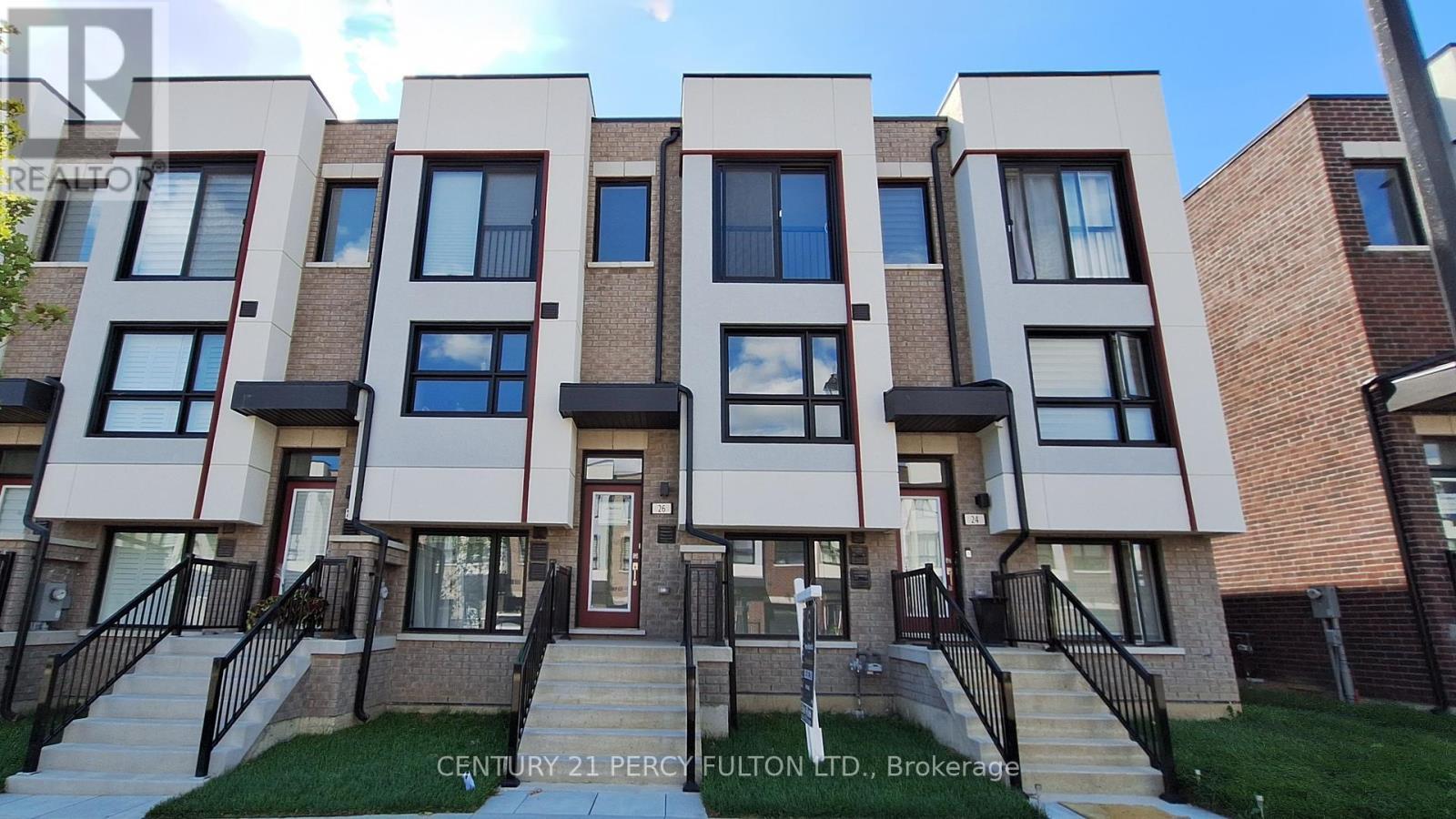 26 Bateson Street, Ajax, ON - With Facade