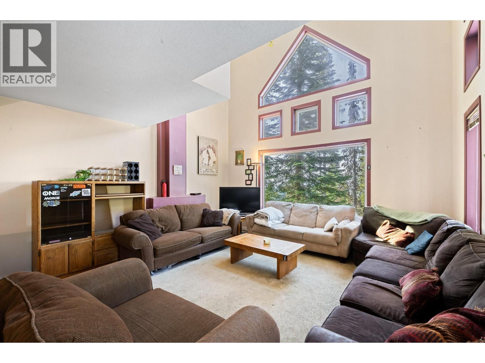 7475 Porcupine Road Unit# 3, Big White, BC - Indoor Photo Showing Living Room