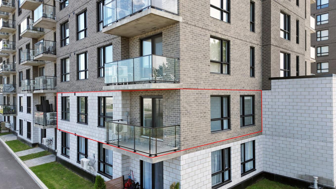 Balcony - 211-1431 Av. De La Gare, Mascouche, QC - Outdoor