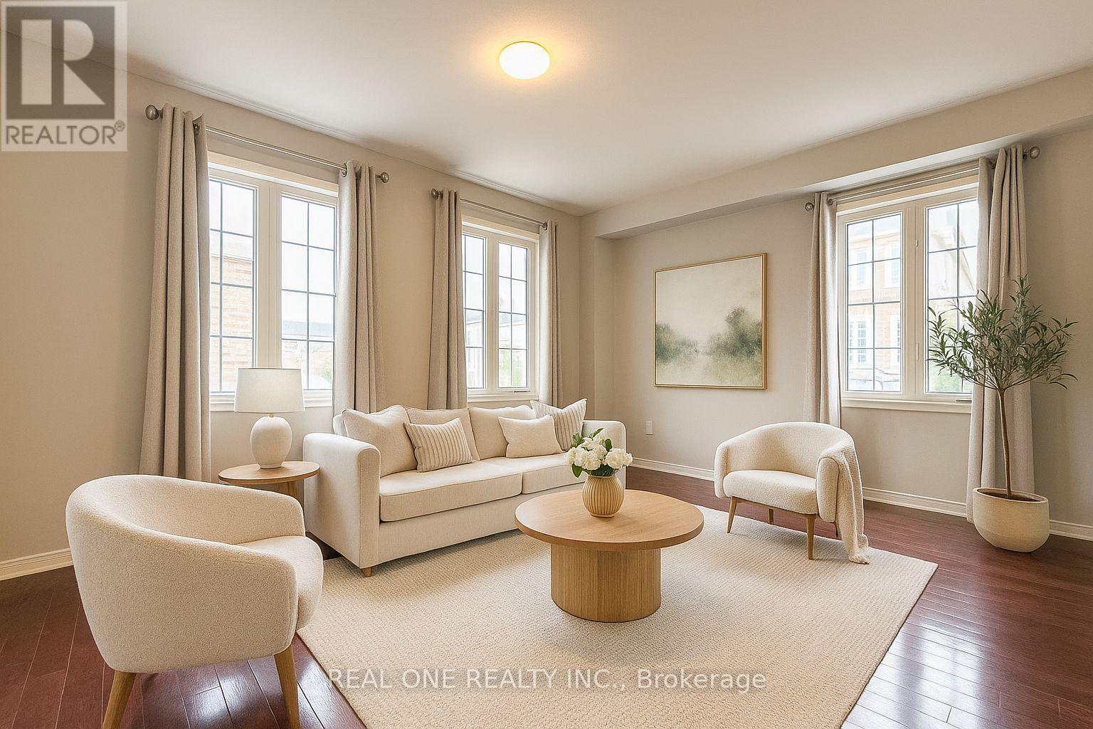 15 Adam Oates Heights, Toronto, ON - Indoor Photo Showing Living Room