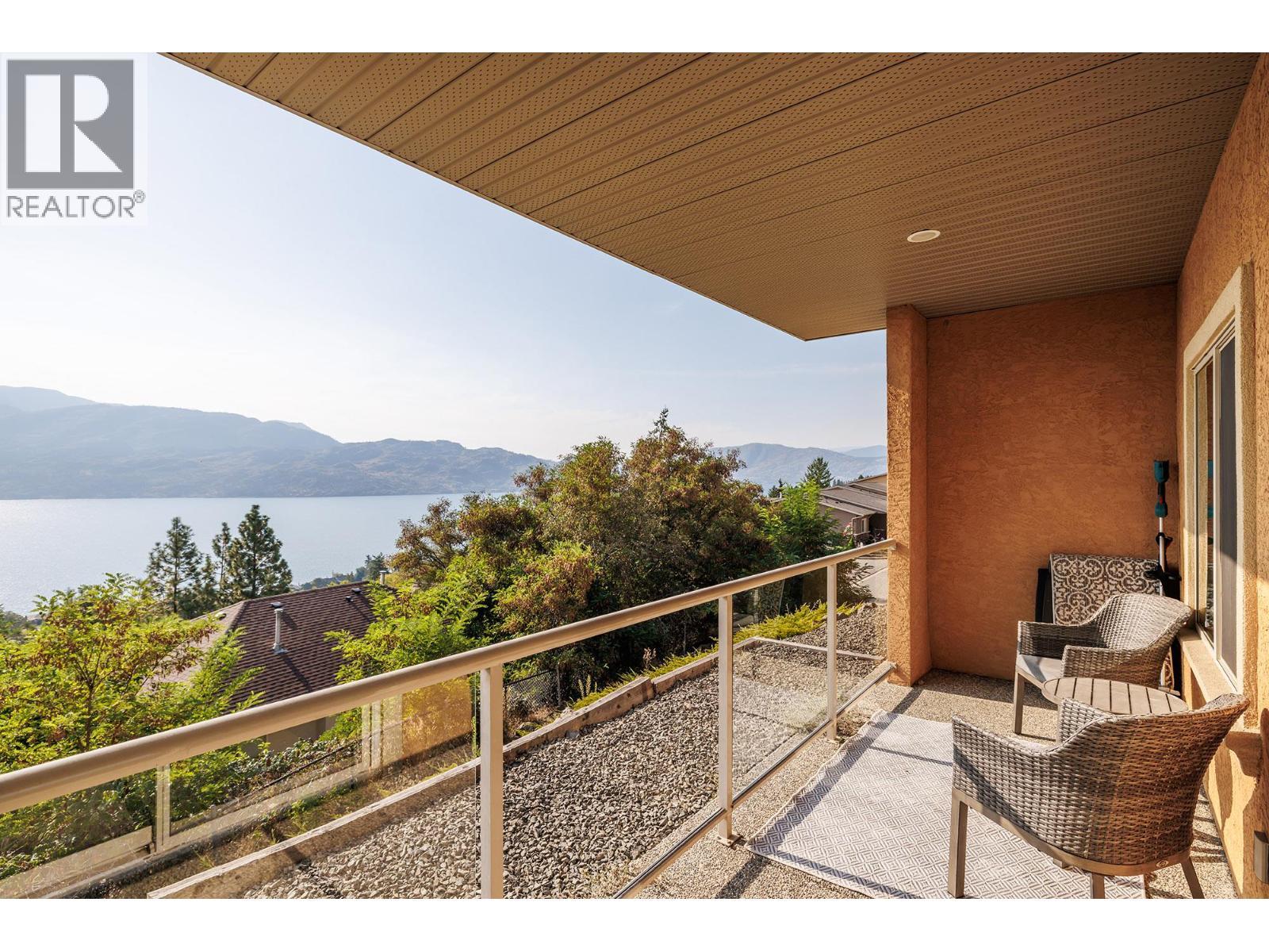5165 Trepanier Bench Road Unit# 229, Peachland, BC - Outdoor With Body Of Water With Deck Patio Veranda With Exterior