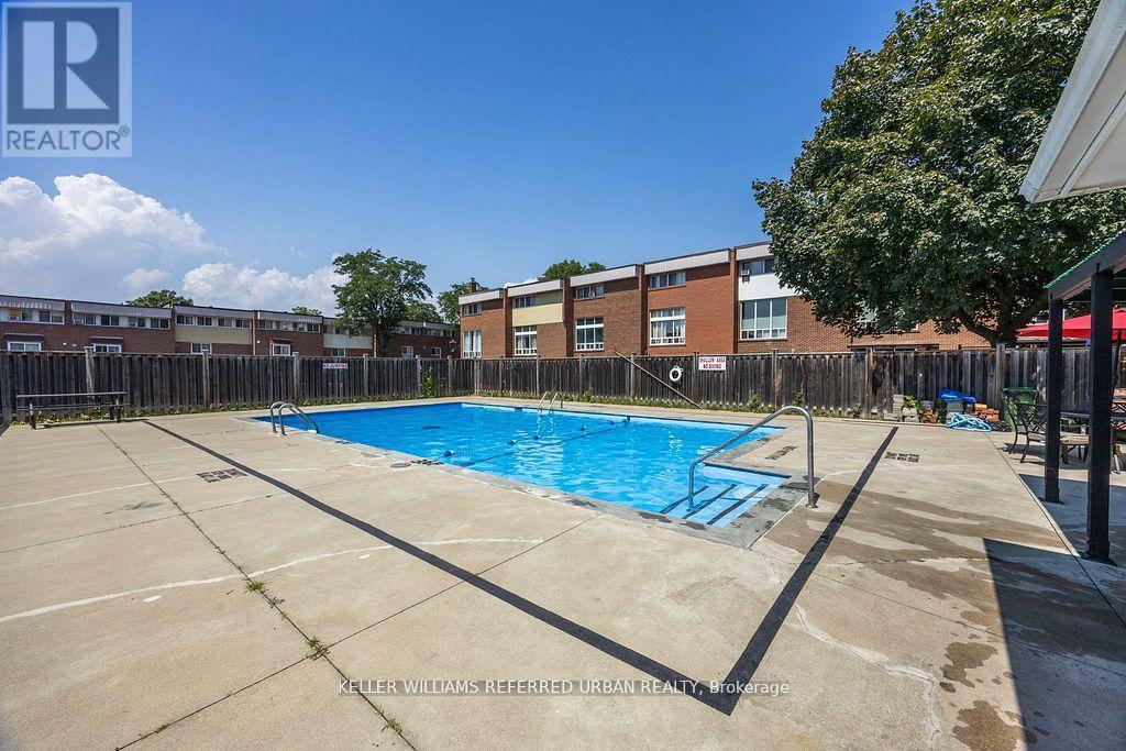 2 Sebastian Cabot Way, Toronto, ON - Outdoor With In Ground Pool