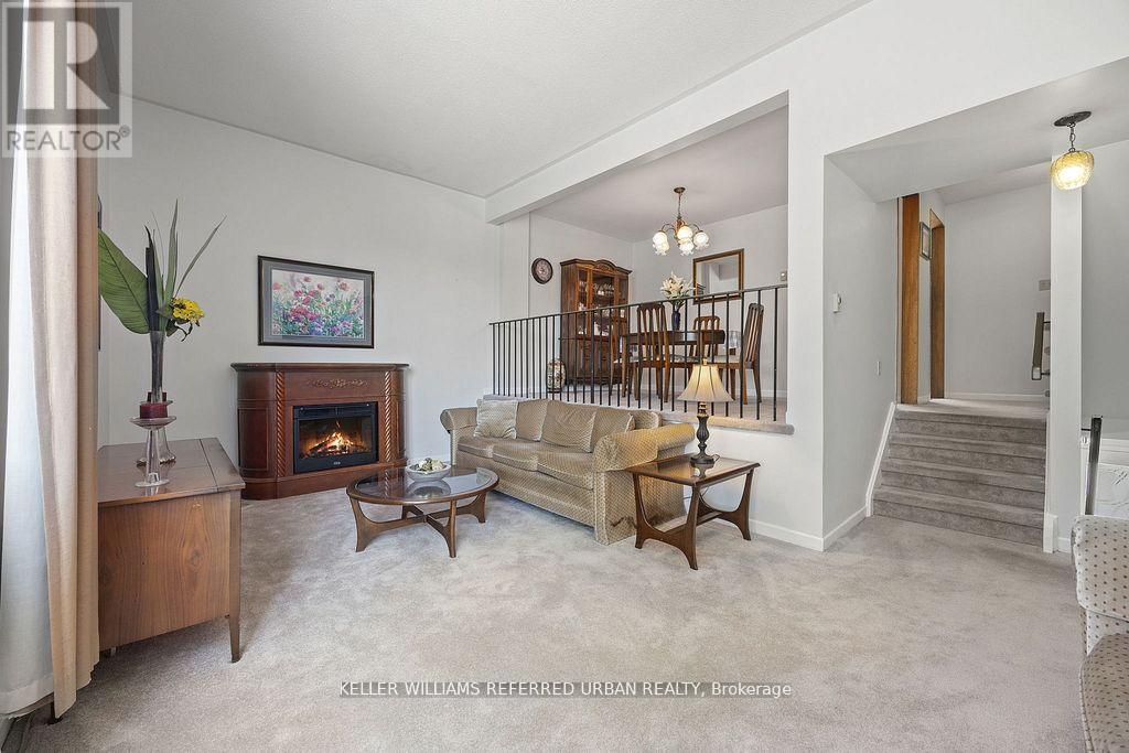 2 Sebastian Cabot Way, Toronto, ON - Indoor With Fireplace