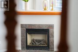 Gas fireplace -