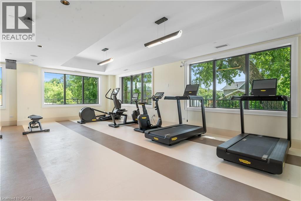 6523 Wellington 7 Road Unit# 32, Elora, ON - Indoor Photo Showing Gym Room