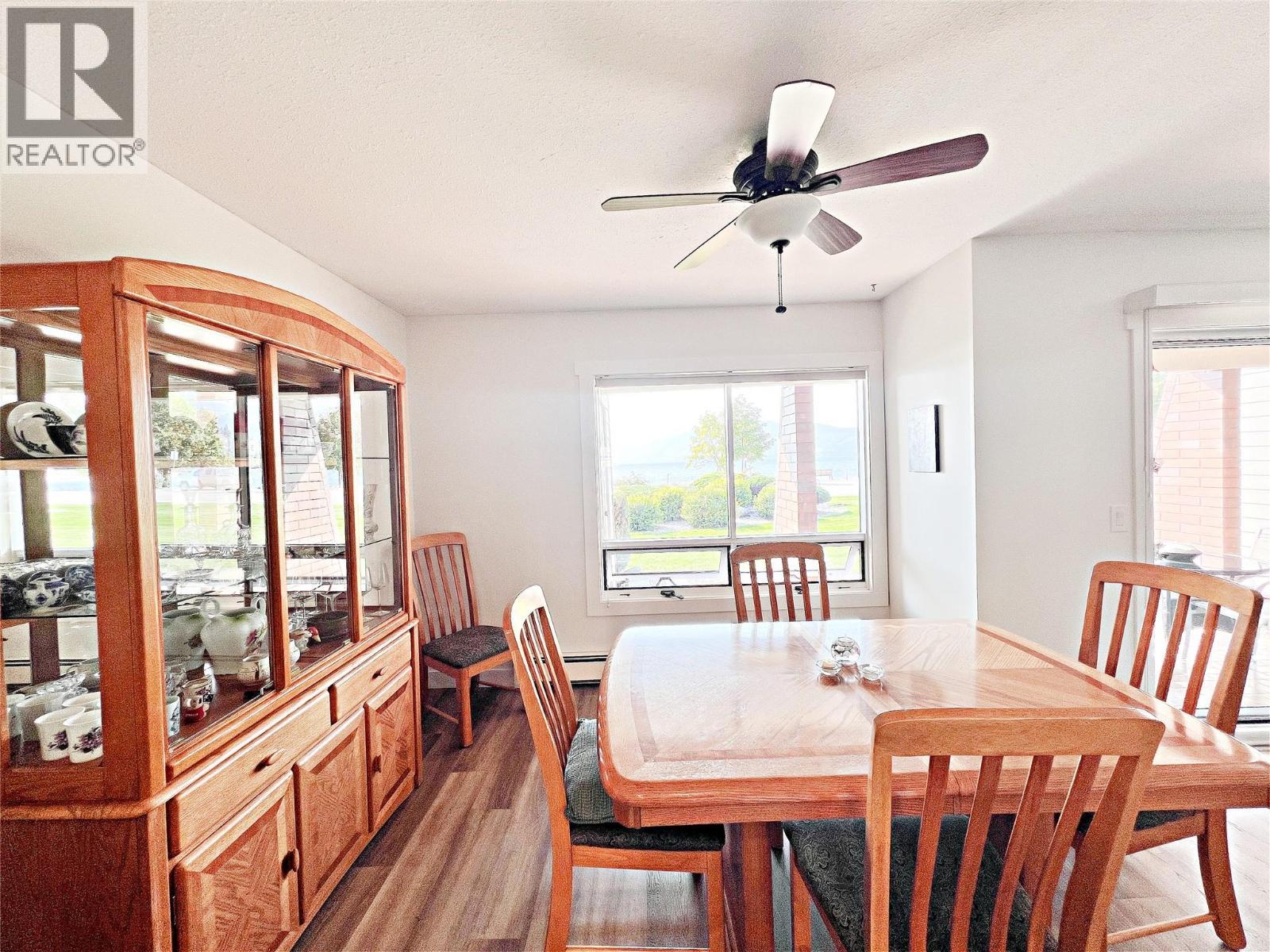 4340A Beach Avenue Unit# 102, Peachland, BC - Indoor Photo Showing Dining Room