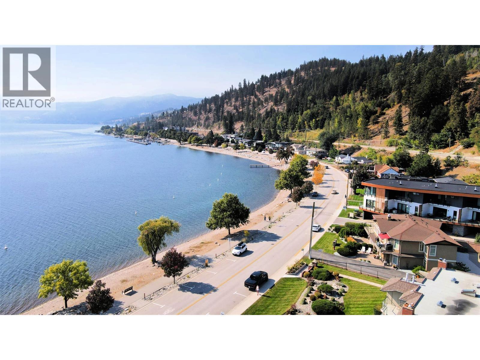 4340A Beach Avenue Unit# 102, Peachland, BC - Outdoor With Body Of Water With View
