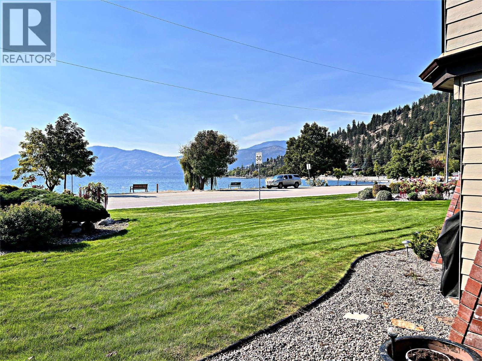 4340A Beach Avenue Unit# 102, Peachland, BC - Outdoor With Body Of Water