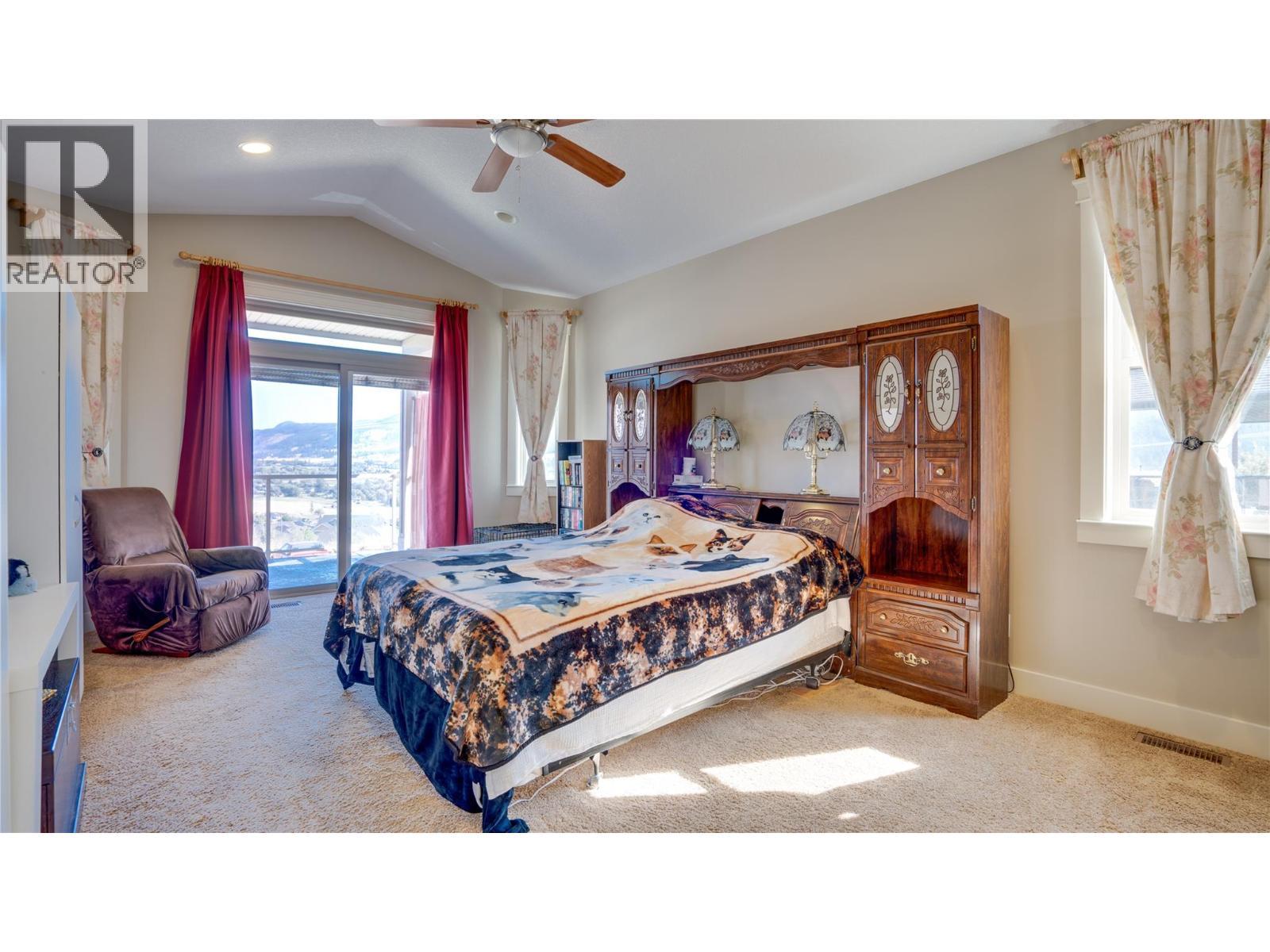 Primary Bedroom - 567 Mt Ida Drive, Coldstream, BC - Indoor Photo Showing Bedroom