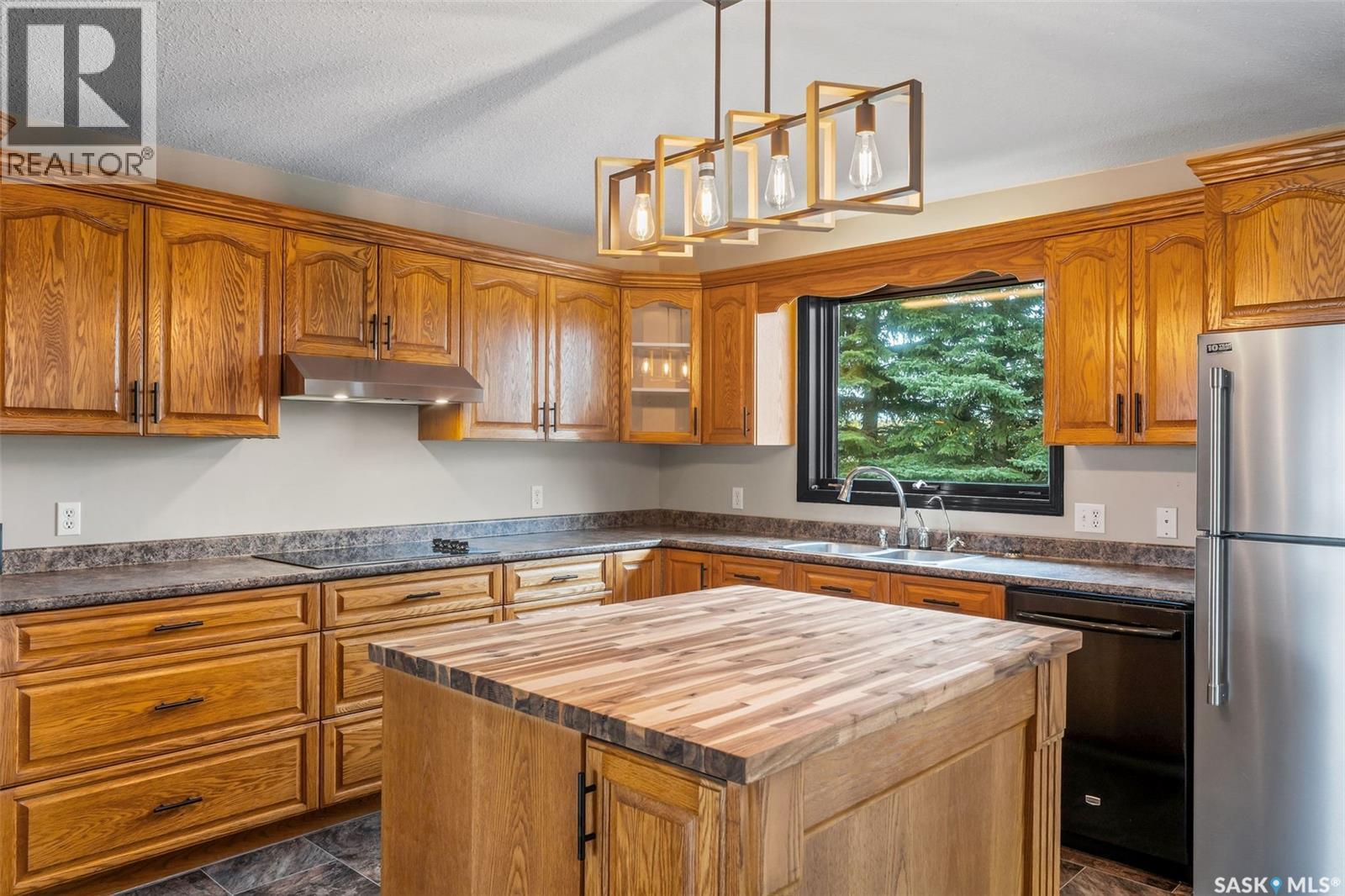 14 Poplar Drive, Birch Hills, SK - Indoor Photo Showing Kitchen With Double Sink