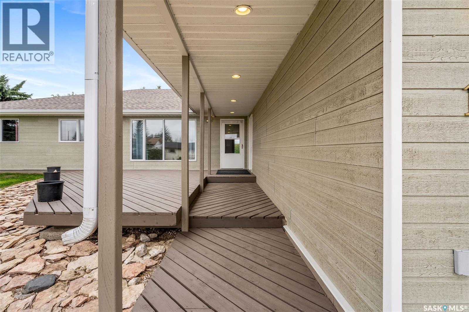 14 Poplar Drive, Birch Hills, SK - Outdoor With Deck Patio Veranda With Exterior