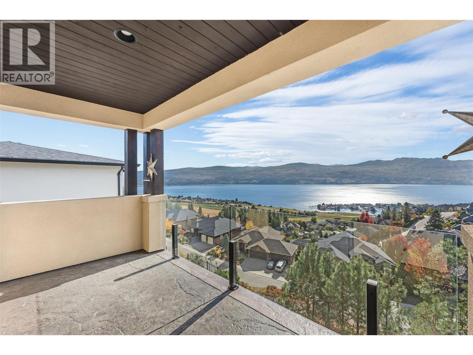 3211 Pinot Noir Place, West Kelowna, BC - Outdoor With Body Of Water With Balcony With View