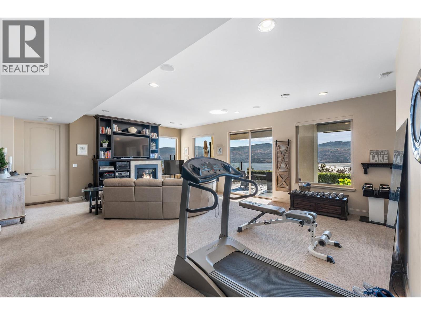 3211 Pinot Noir Place, West Kelowna, BC - Indoor Photo Showing Gym Room