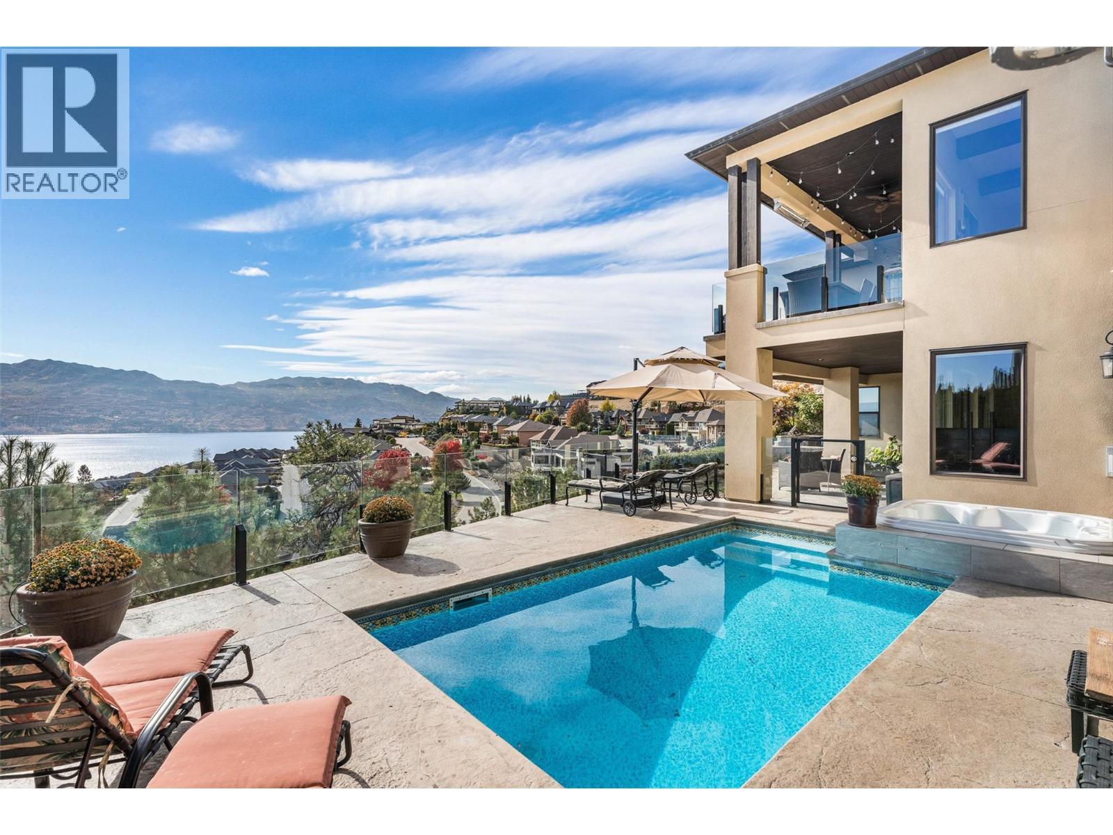 3211 Pinot Noir Place, West Kelowna, BC - Outdoor With In Ground Pool