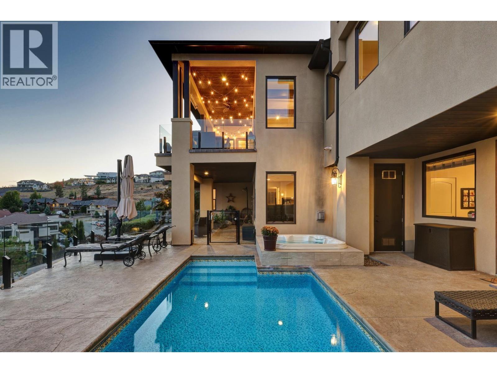 3211 Pinot Noir Place, West Kelowna, BC - Outdoor With In Ground Pool