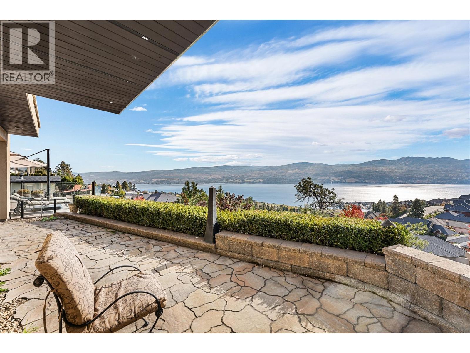 3211 Pinot Noir Place, West Kelowna, BC - Outdoor With Body Of Water With Deck Patio Veranda With View