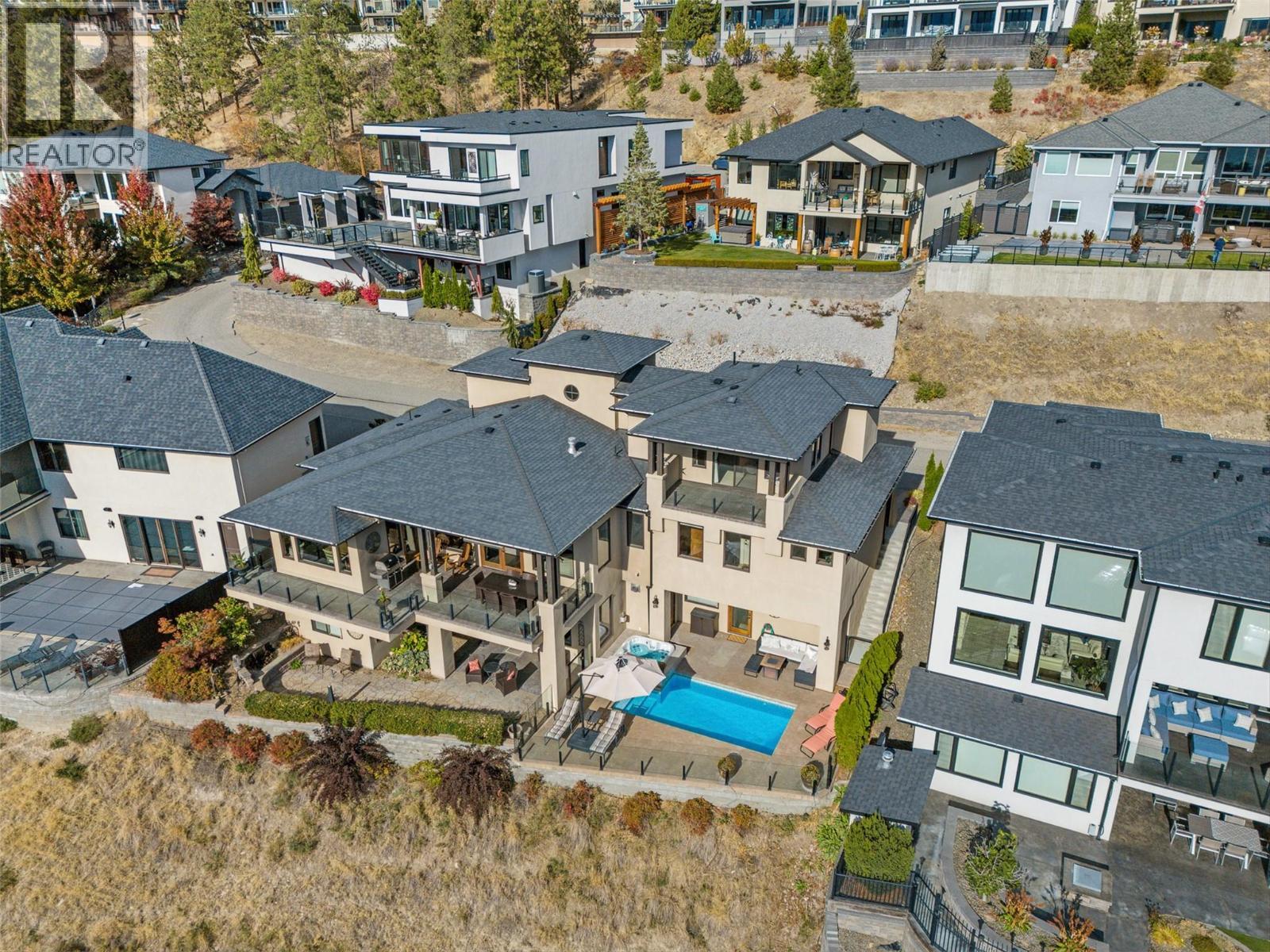 3211 Pinot Noir Place, West Kelowna, BC - Outdoor With In Ground Pool With Deck Patio Veranda