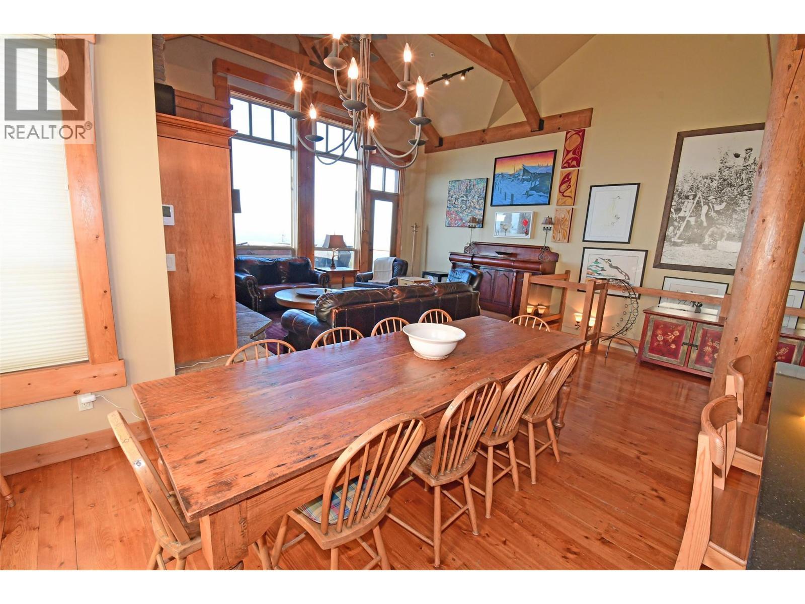 350 Whitehorse Lane Unit# 1 Lot# 1, Big White, BC - Indoor Photo Showing Dining Room