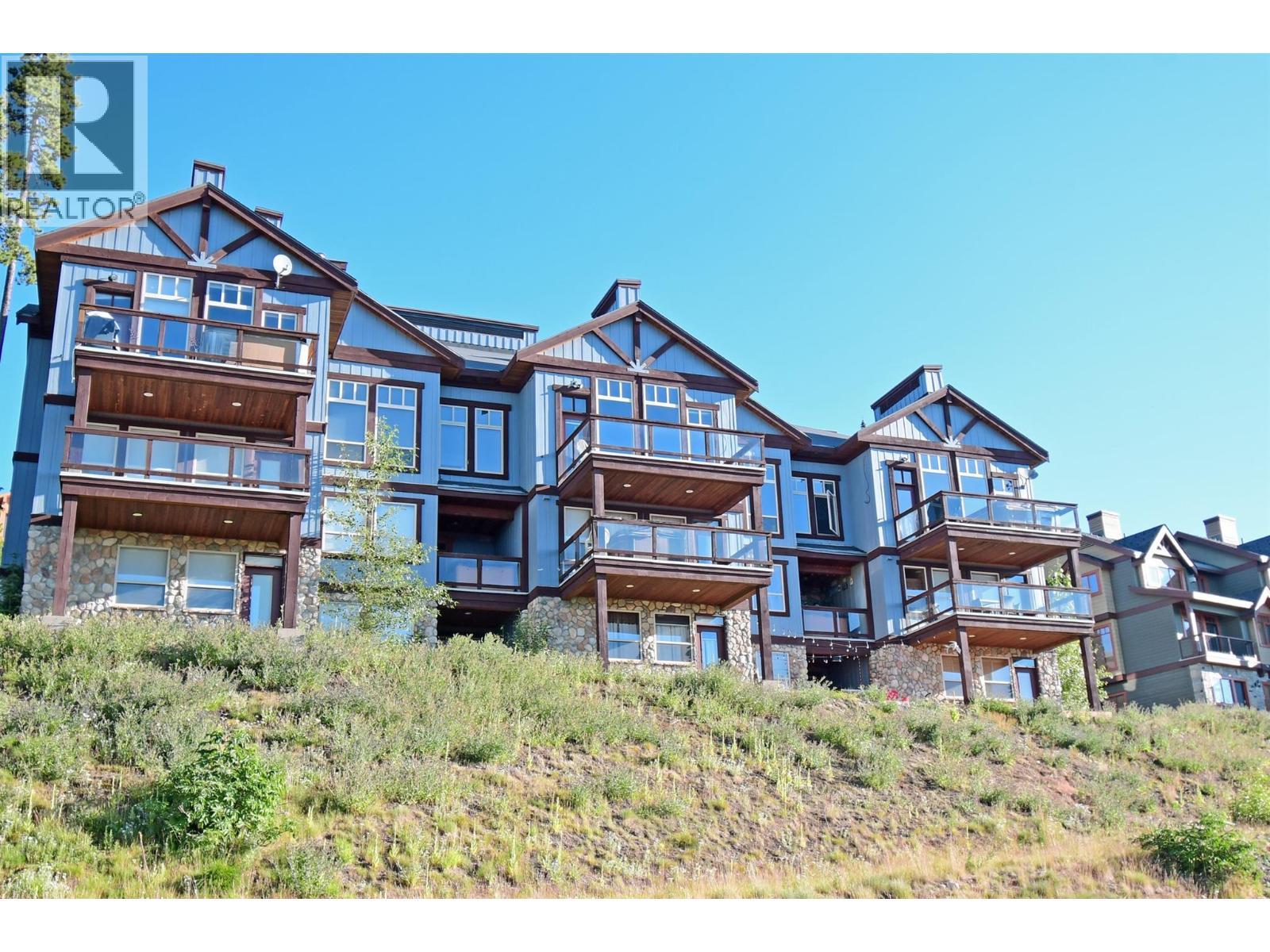 350 Whitehorse Lane Unit# 1 Lot# 1, Big White, BC - Outdoor With Balcony With Facade