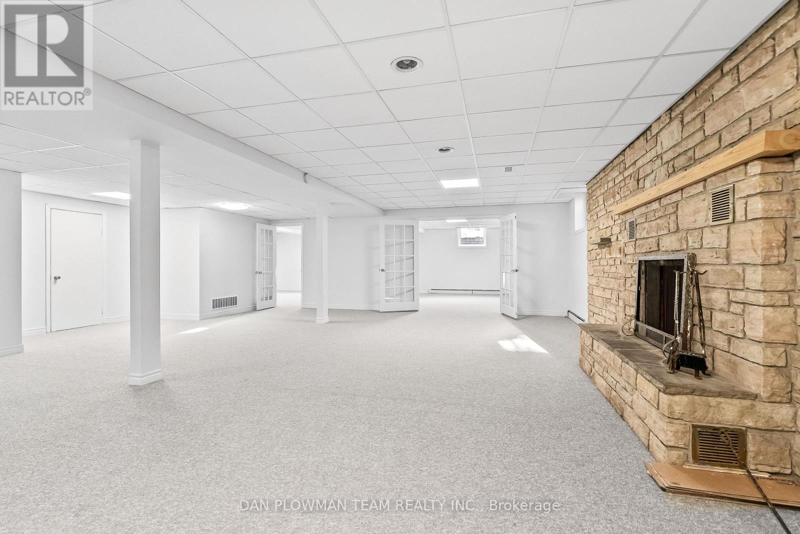 1902 Concession 9 Road, Clarington, ON - Indoor Photo Showing Other Room With Fireplace