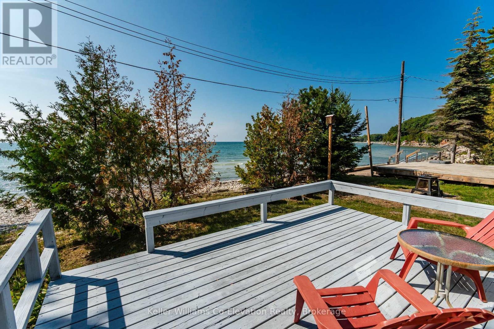 1948 Tiny Beaches Road South Road S, Tiny, ON - Outdoor With Body Of Water With Deck Patio Veranda