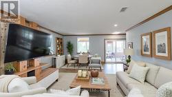 Living room. VIRTUALLY STAGED -