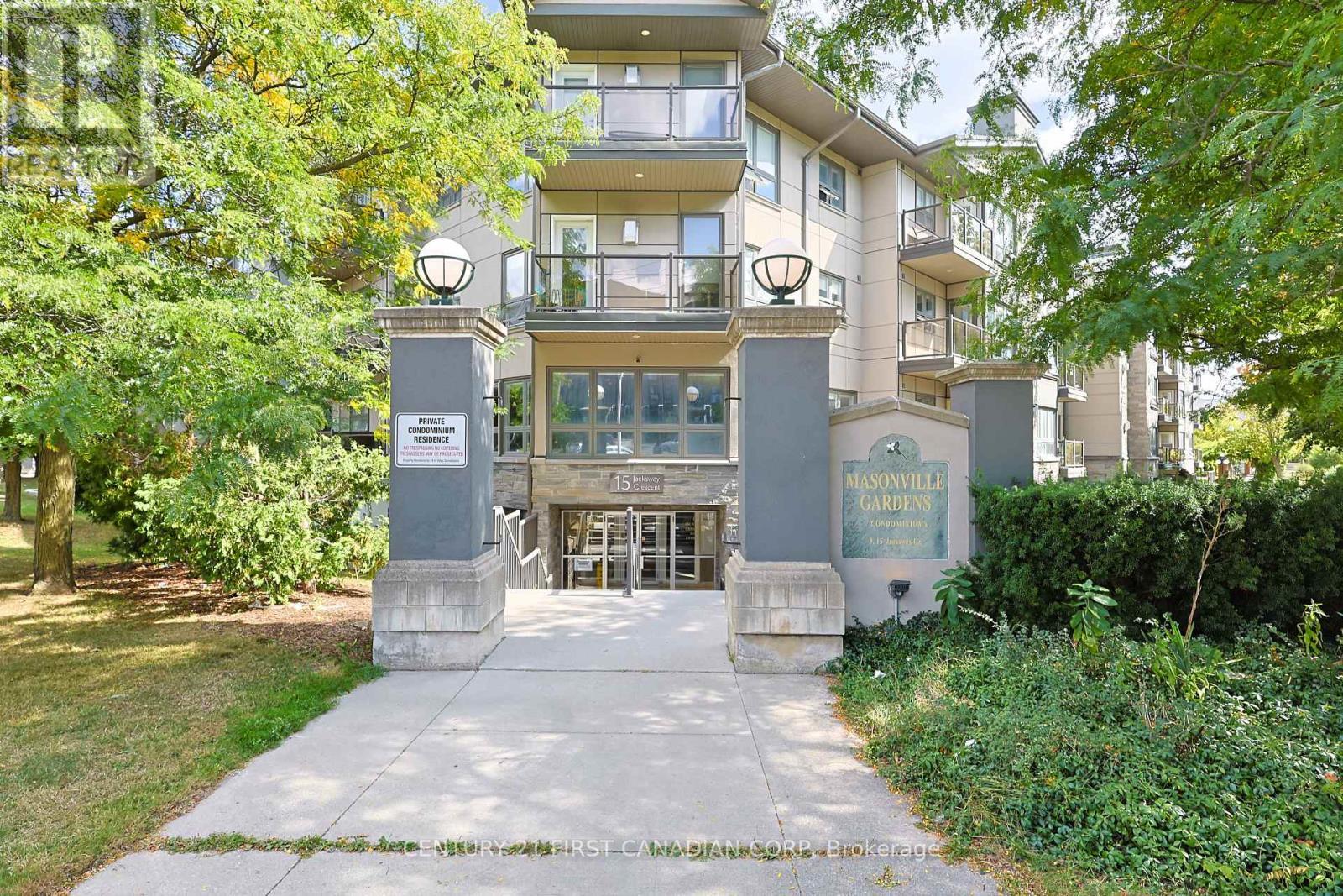 215 - 15 Jacksway Crescent, London North (North G), ON - Outdoor With Balcony