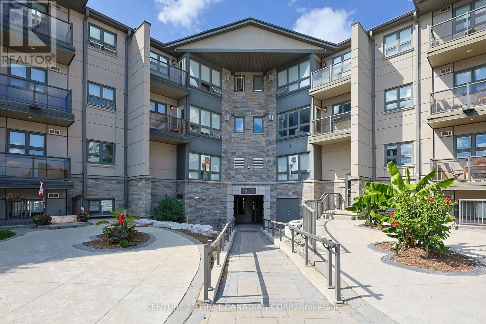 215 - 15 Jacksway Crescent, London North (North G), ON - Outdoor With Balcony With Facade
