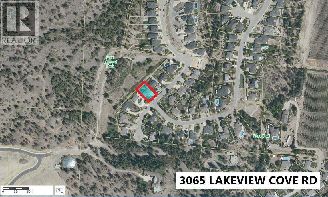 LOCATION MAP - Property Highlighted in RED - 3065 Lakeview Cove Road, West Kelowna, BC - Other