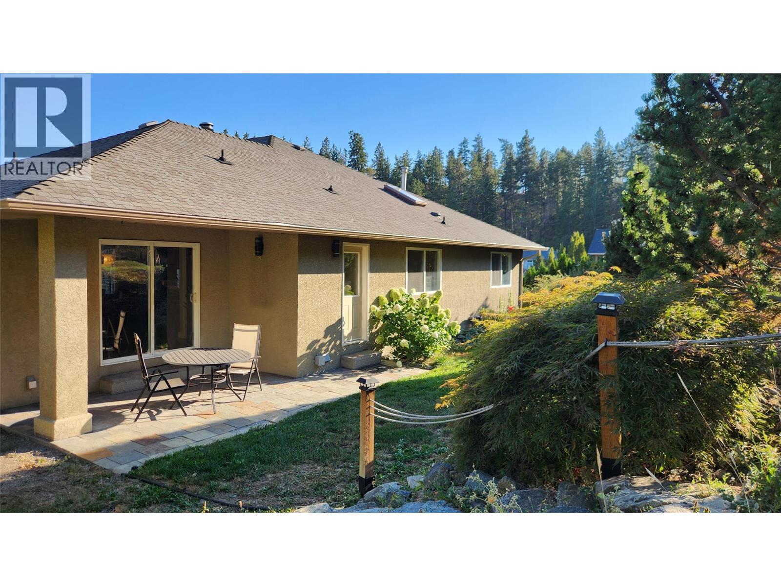 REAR FACADE - 3065 Lakeview Cove Road, West Kelowna, BC - Outdoor With Deck Patio Veranda