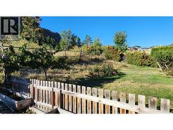 REAR YARD - Upper Garden Terrace Facing Mt. Boucherie -