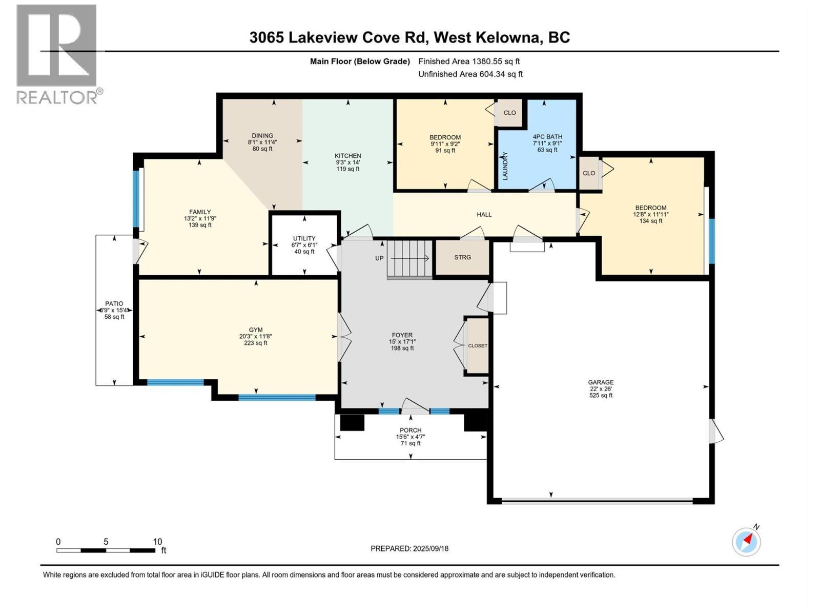 GROUND FLOOR - Foyer, Den, Garage & 1BR+Den In-Law Suite - 3065 Lakeview Cove Road, West Kelowna, BC - Other