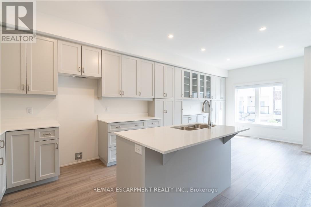 15 Raspberry Lane, Hamilton, ON - Indoor Photo Showing Kitchen With Double Sink