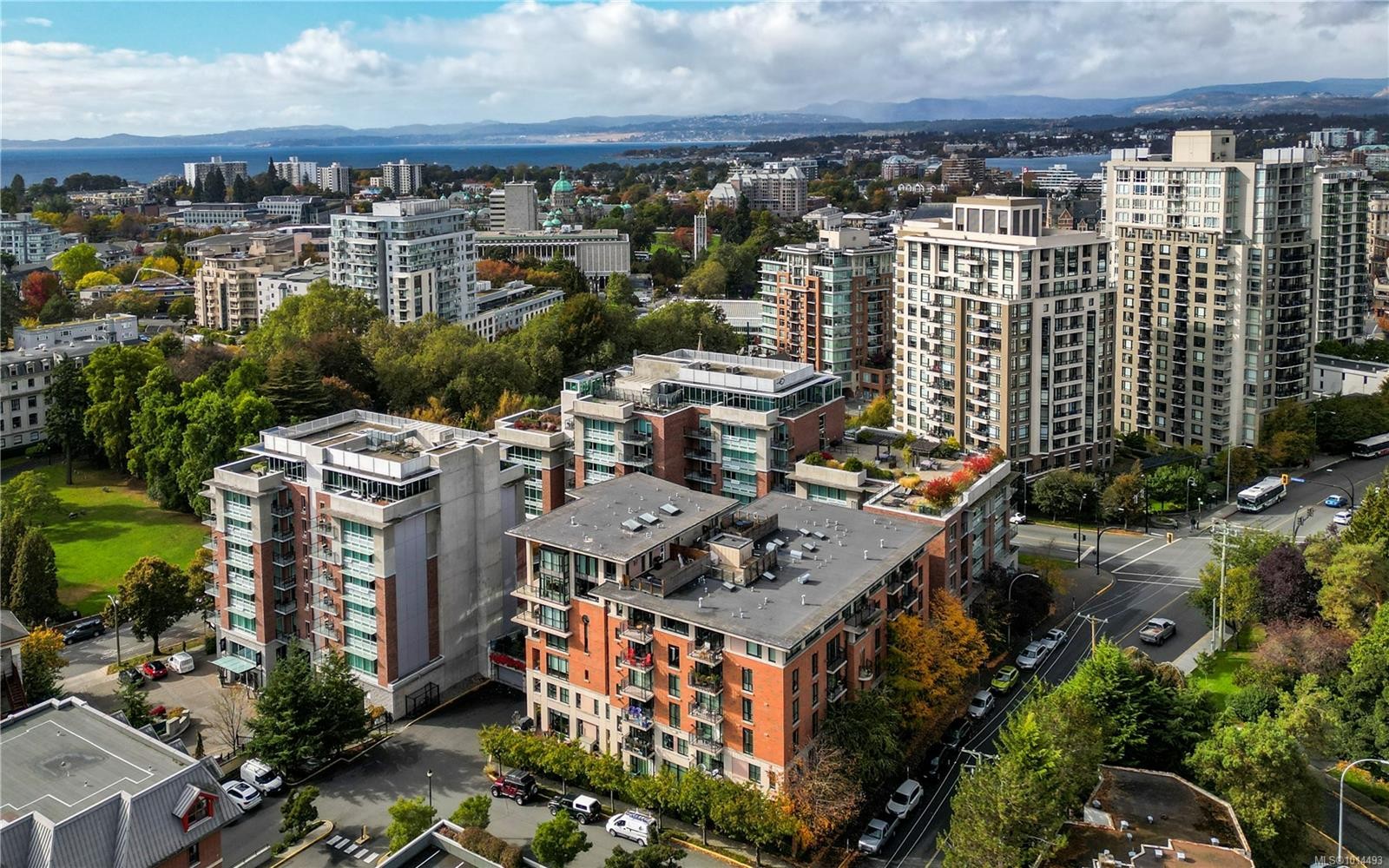 107-827 Fairfield Rd, Victoria, BC - Outdoor With View