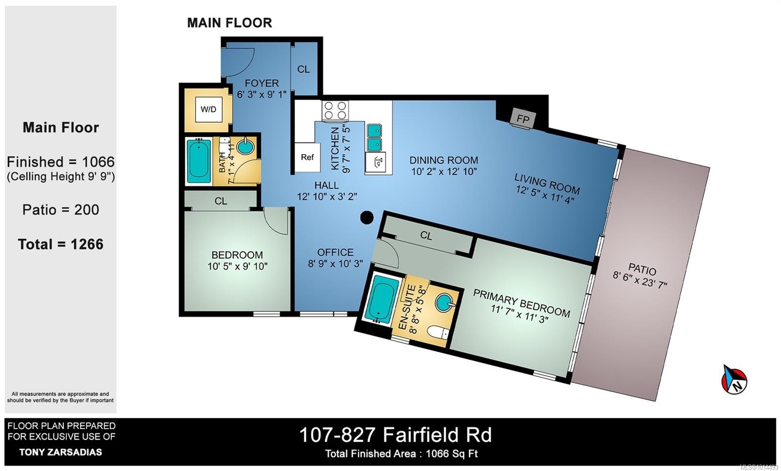 107-827 Fairfield Rd, Victoria, BC - Other