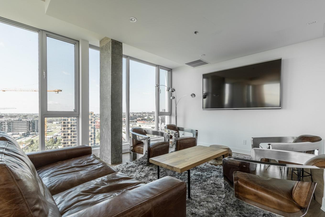 Salle communautaire - 1314-190 Rue Murray, Montréal (Le Sud-Ouest), QC - Indoor Photo Showing Living Room