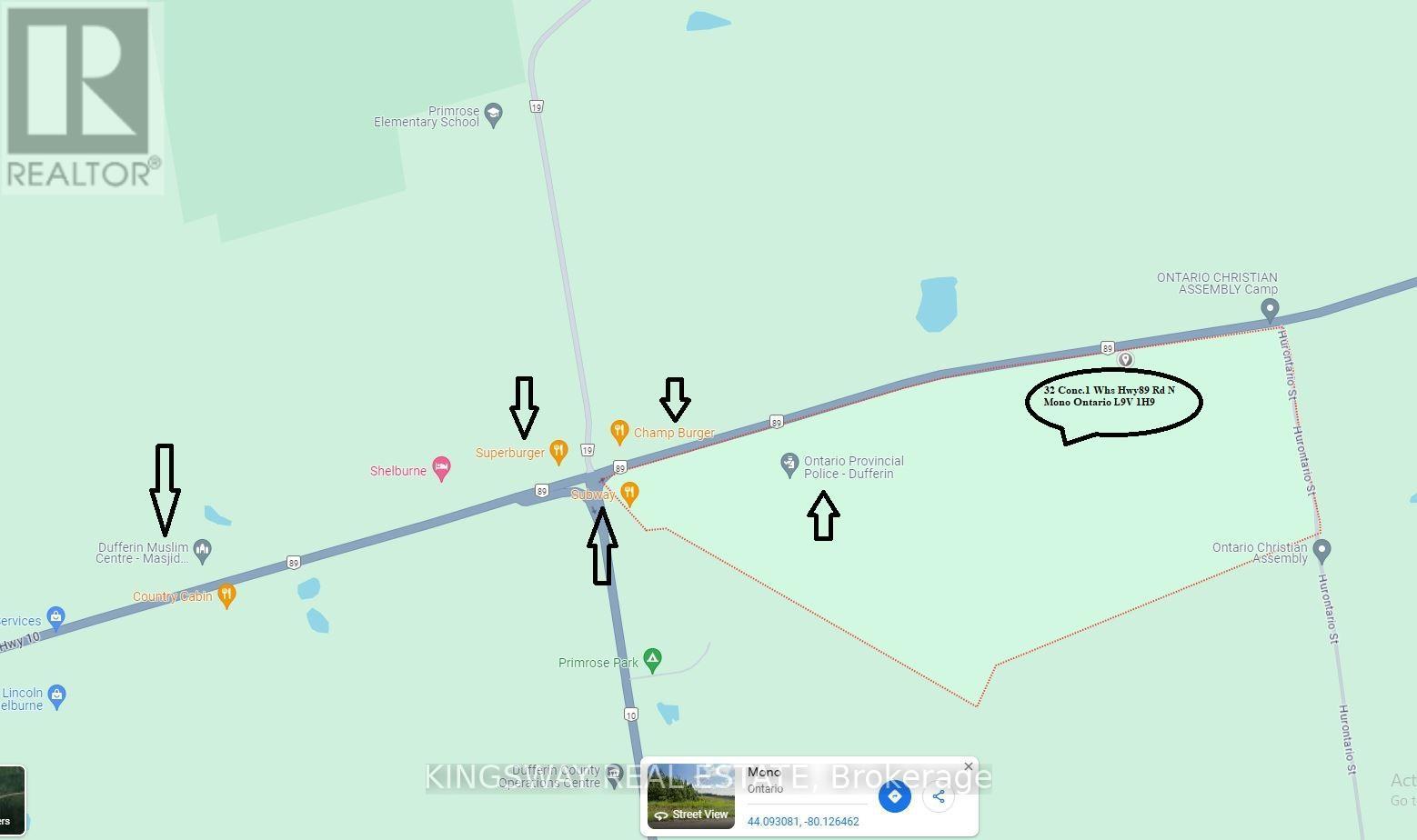 32 Conc.1 Whs Hwy89 Rd N, Mono, ON