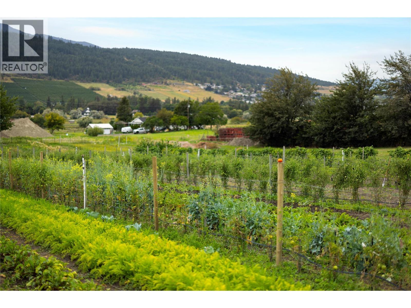 The produce growth here has to been to appreciate - 10108 Venables Drive, Coldstream, BC - Outdoor With View